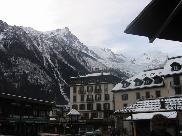Mt. Blanc fra torget